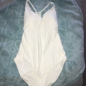 White Aerie One Piece Swimsuit